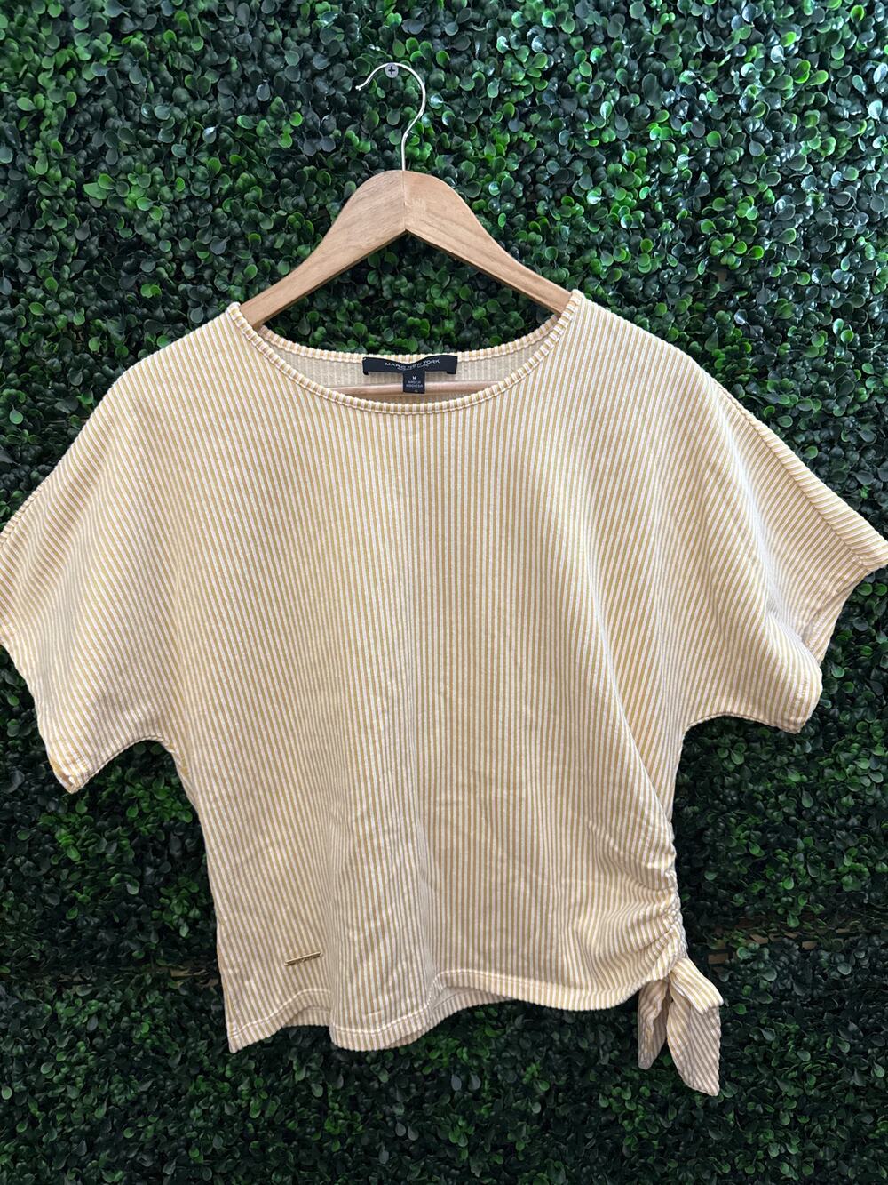 Marc New York, White Yellow, Women’s Size M Blouse
